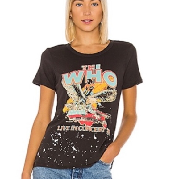 Chaser The Who Paint Splatter Graphic Band Tee - Picture 3 of 8